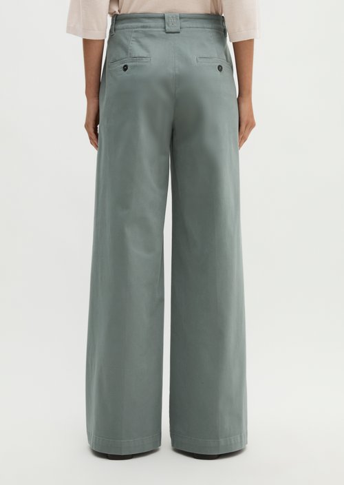 Trousers model Margo wide — Foggy Blue