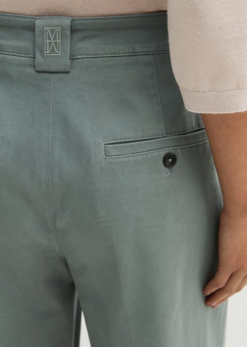 Trousers model Margo wide — Foggy Blue