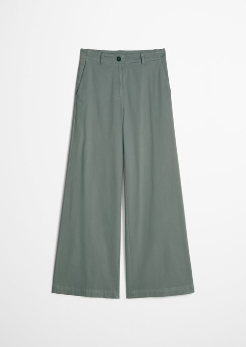 Trousers model Margo wide — Foggy Blue