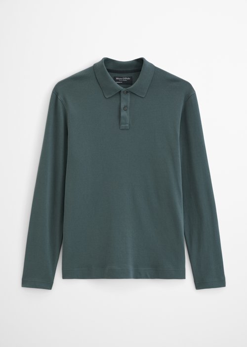 Regular-Fit Long-Sleeve Polo Shirt — Skipping Stone