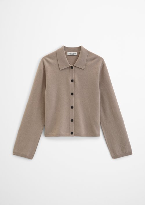 Regular Cardigan — Earthy Taupe