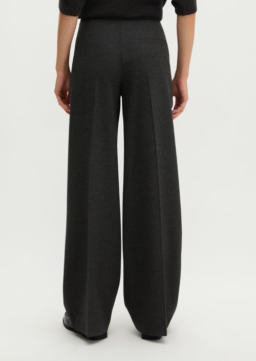 Relaxed-fit pants — Coal Grey Melange