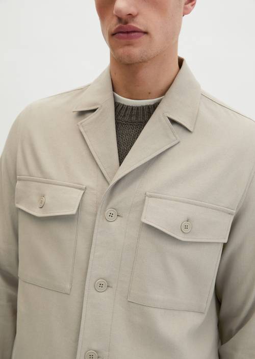 Sobrecamisa regular Charleston Gray en vista detallada