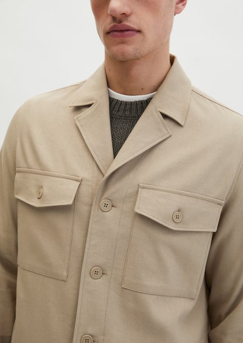 Overshirt regular — Charleston Gray