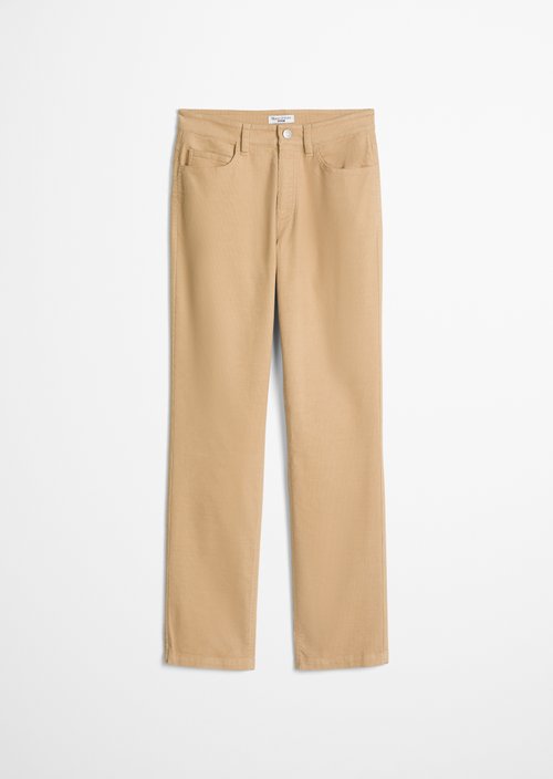 Olina Straight-Leg Cord Pants — Sandpaper