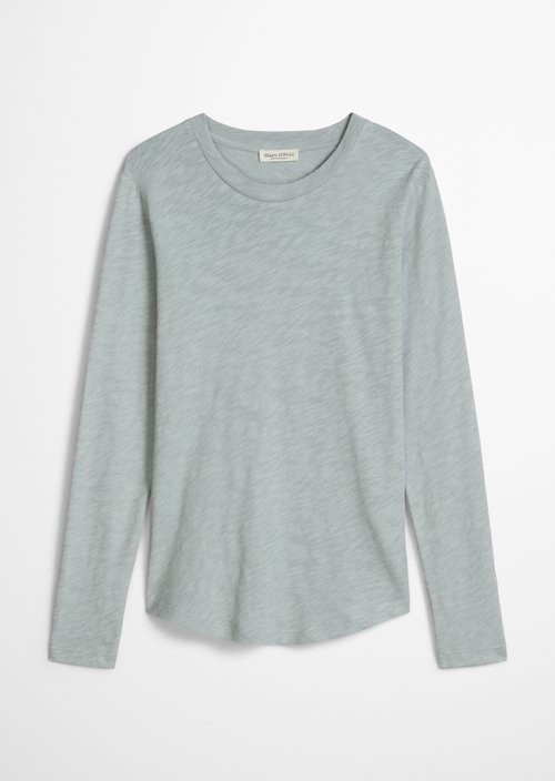 Regular-fit long-sleeve shirt — Glacial Blue
