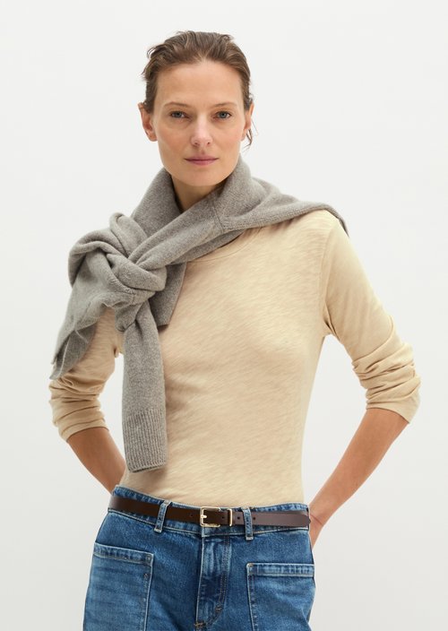 Regular-fit long-sleeve shirt — Smokey Sands