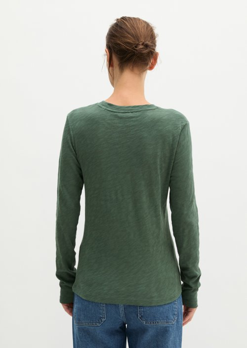 Regular-fit long-sleeve shirt — Quiet Pine