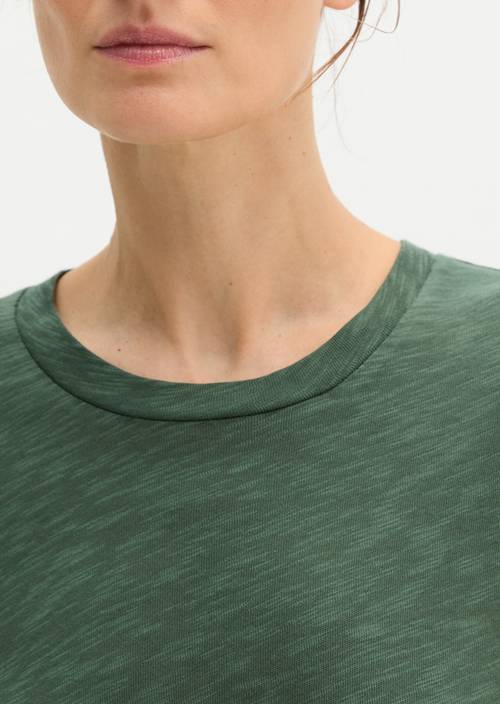 Longsleeve regular Quiet Pine in Detailansicht