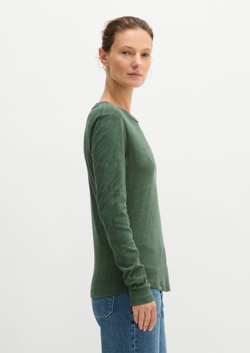 Regular-fit long-sleeve shirt — Quiet Pine