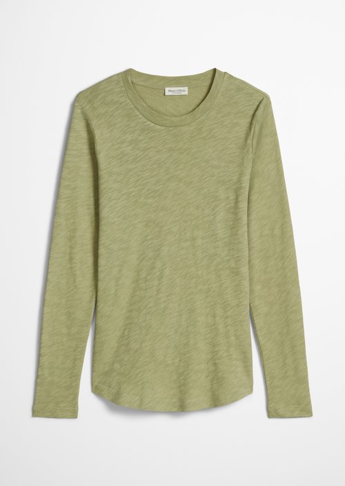 Regular-fit long-sleeve shirt — Smooth Sage