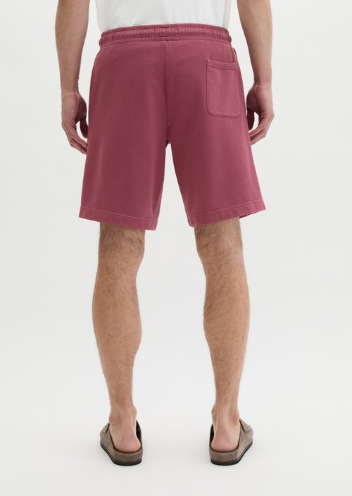 Sweatshorts regular — Acai Red