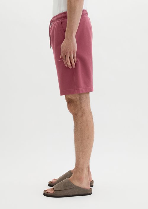 Sweatshorts regular — Acai Red