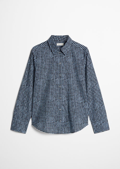 A-shape blouse — Medium Blue