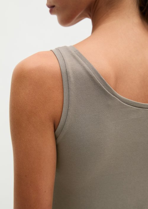 Tank top slim — Stone Taupe