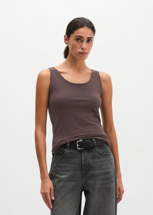 Tank top slim — Black Cherry