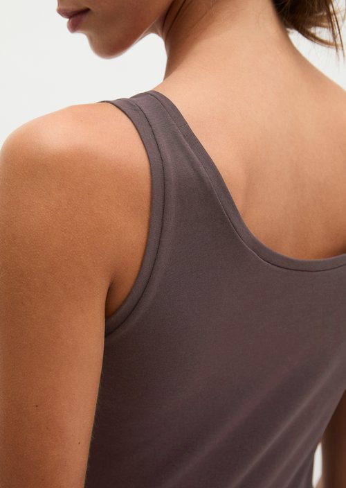 Tank top slim — Black Cherry