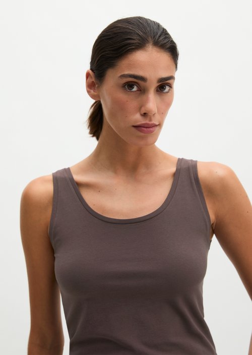 Tank top slim — Black Cherry
