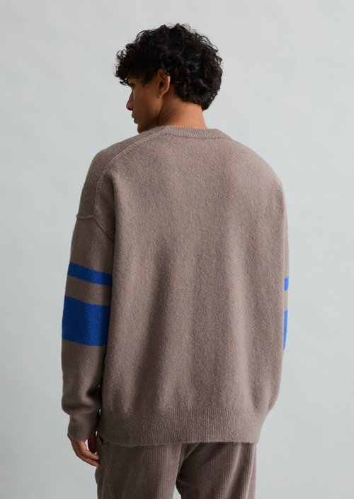Oversized Cardigan — Dolphin