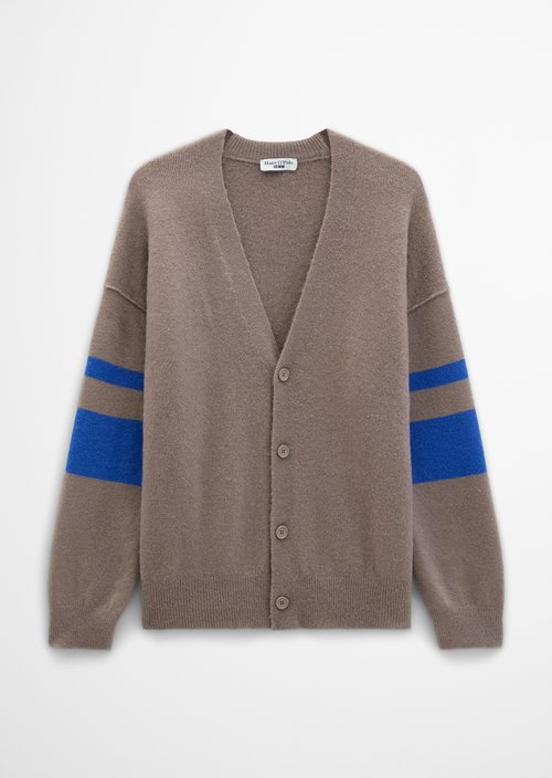 Oversized Cardigan — Dolphin