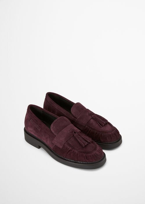Erin Loafer — Black Cherry