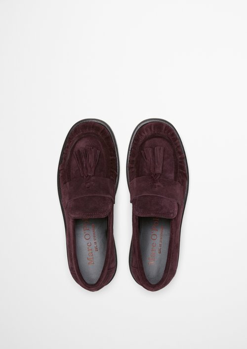 Erin Loafer — Black Cherry