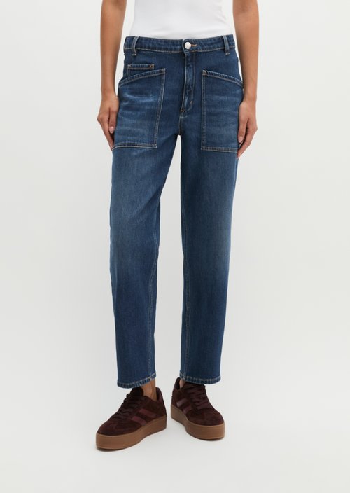 Jeans model Iva boyfriend — Dark Blue