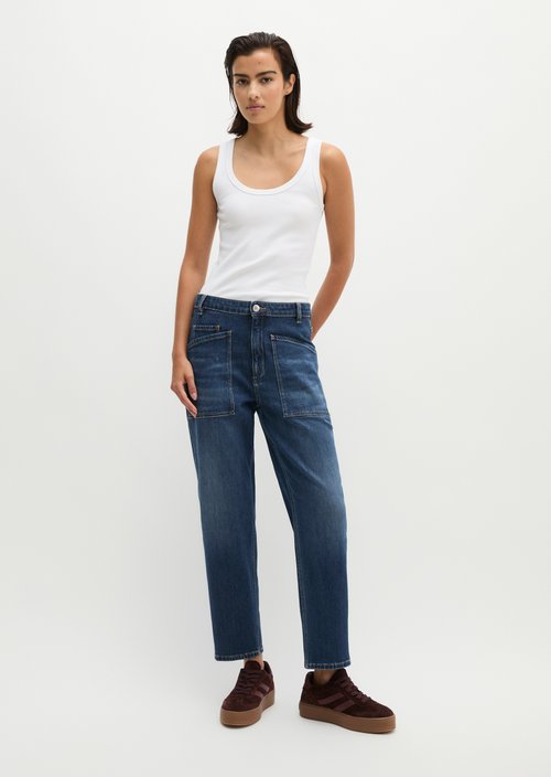 Jeans model Iva boyfriend — Dark Blue