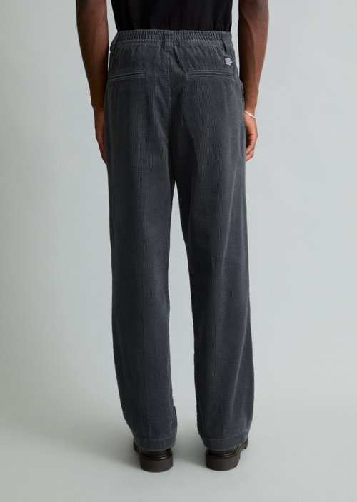 Lars Regular-Fit Cord Pants — Light Graphite