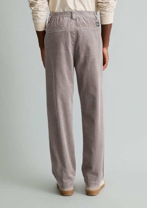Lars Regular-Fit Cord Pants — Dolphin
