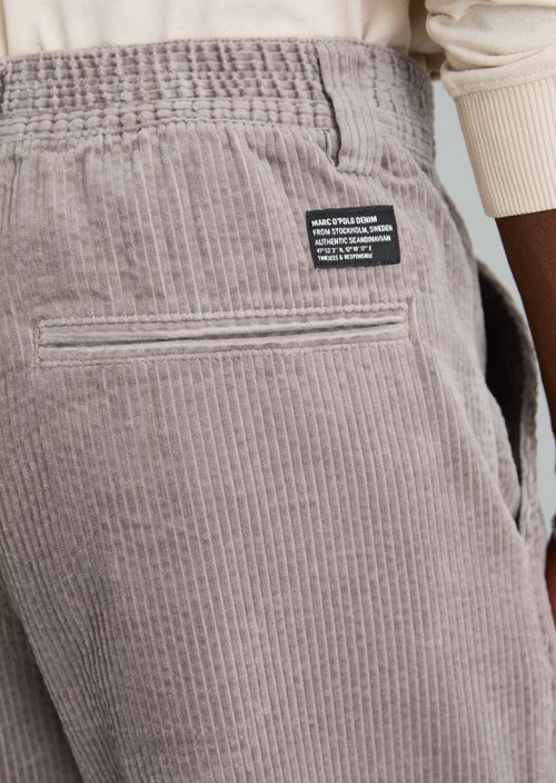 Lars Regular-Fit Cord Pants — Dolphin