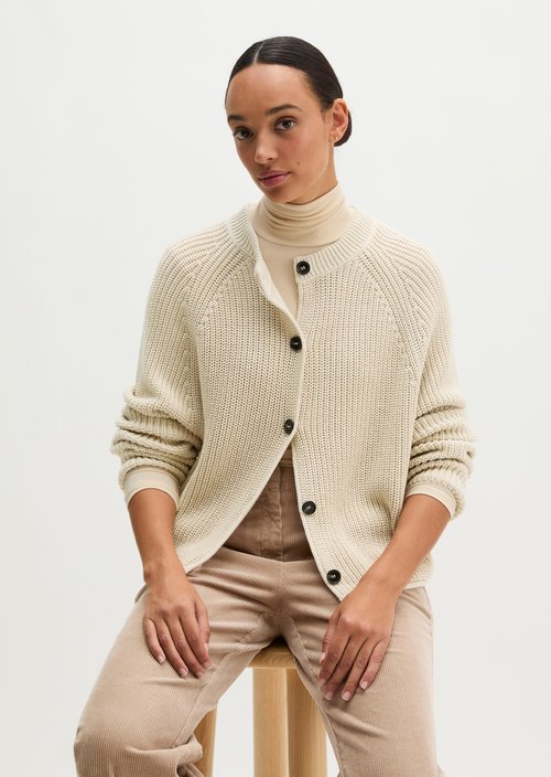 Loose-fitting cardigan — Smokey Sands