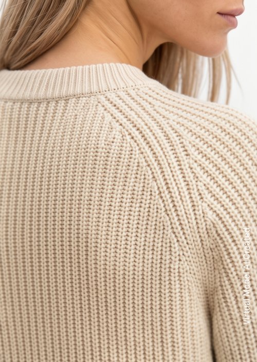Loose-fitting cardigan — Sandy Melange