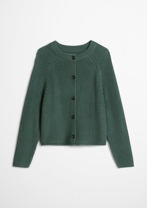 Loose-fitting cardigan — Quiet Pine