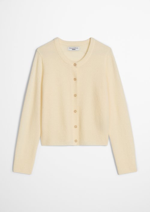 Regular Cardigan — White Blush
