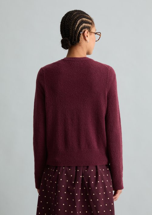 Regular Cardigan — Mahagony Jam
