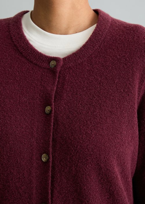 Regular Cardigan — Mahagony Jam