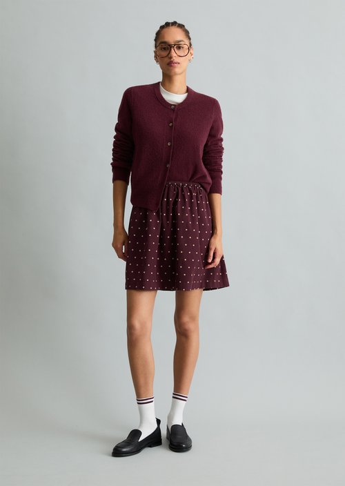 Regular Cardigan — Mahagony Jam