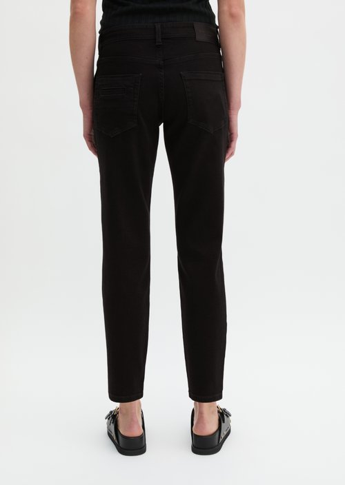 Jeans model Theda boyfriend cropped — Black