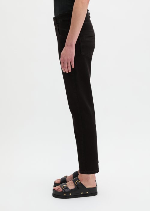 Jeans model Theda boyfriend cropped — Black