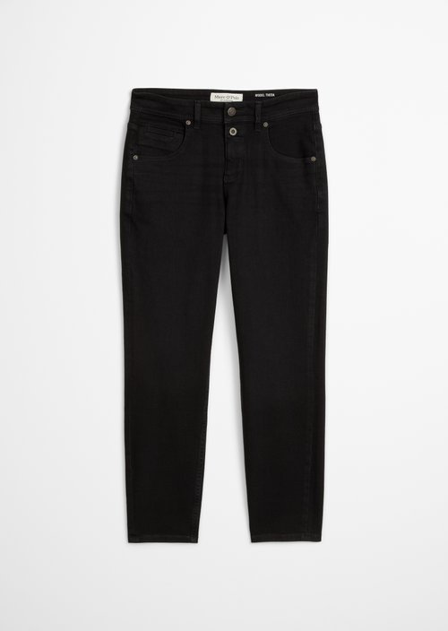 Jeans model Theda boyfriend cropped — Black