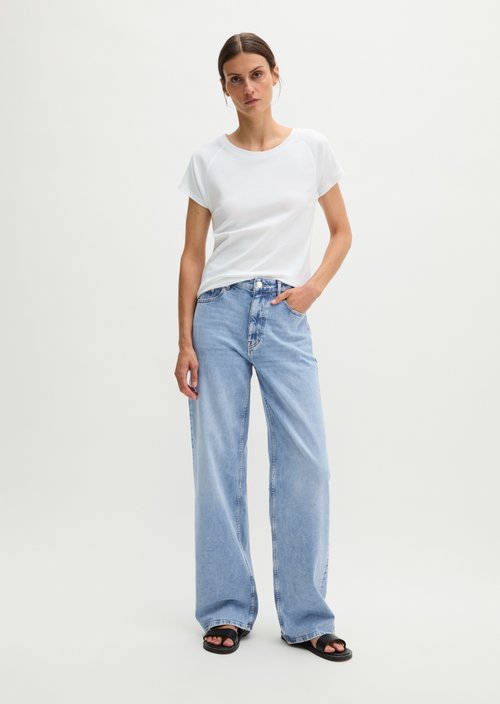 Wide leg jeans — Medium Blue