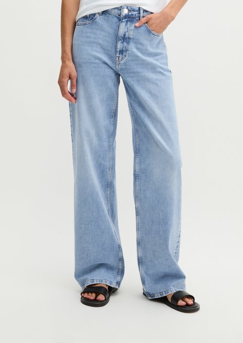 Wide leg jeans — Medium Blue