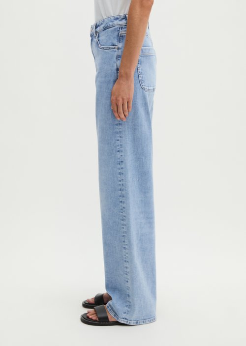 Wide leg jeans — Medium Blue
