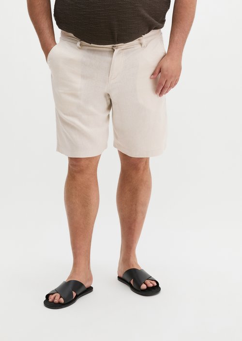 Shorts model Reso Jogger regular — Grey Silk