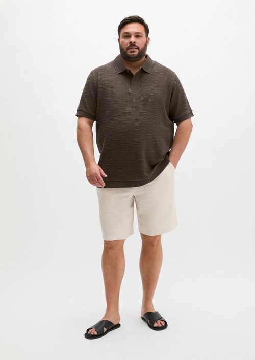 Shorts model Reso Jogger regular — Grey Silk