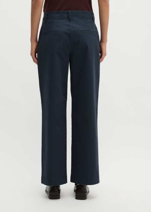 Lande Wide Pants — Martime Blue