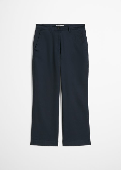 Lande Wide Pants — Martime Blue