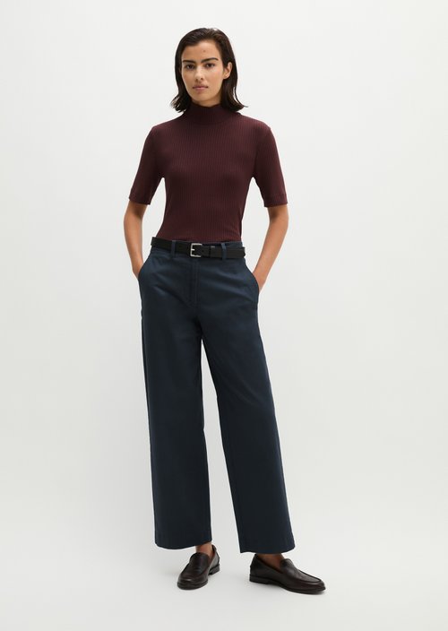 Lande Wide Pants — Martime Blue