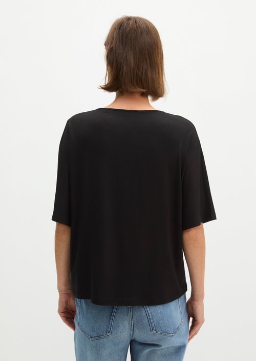 Relaxed T-shirt — Black